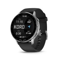 Garmin - D2 Air X 15 Avaition GPS Smartwatch 45 mm Fiber-reinforced polymer - Silver - (2025) - Large Front