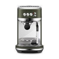 Breville - the Bambino Plus Espresso Machine with 15 bars of pressure and Milk Frother - Olive Ta... - Large Front