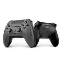 SCUF - Omega Wireless Performance Controller for PS5 & PC - Steel Gray - Large Front