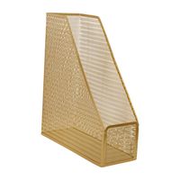Martha Stewart - Ryder Premium Single Slot Desktop Holder - Gold - Large Front