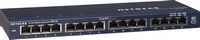 NETGEAR - 16-Port 10/100/1000 Mbps Gigabit Unmanaged Switch - Blue - Large Front