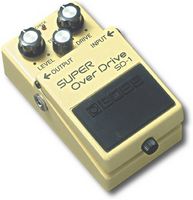 BOSS Audio - Overdrive Pedal - Yellow - Large Front