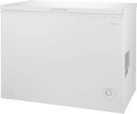 Insignia™ - 10.2 Cu. Ft. Garage-Ready Chest Freezer - White - Large Front