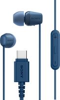 Sony - USB-C Wired In-ear Headphones - Blue - Large Front