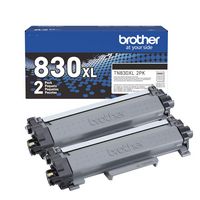 Brother - TN830XL 2-Pack High-Yield Toner Cartridges - Black - Large Front