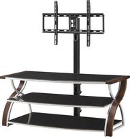 Whalen Furniture - 3-in-1 Console for Most Flat-Panel TVs Up to 65