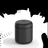 Fellow - Atmos Vacuum Airtight Canister 0.7L - Matte Black - Large Front
