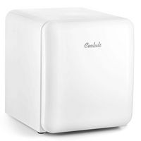 Cooluli - Curve 1.7 cuft Freestanding Compressor Fridge - White - Large Front