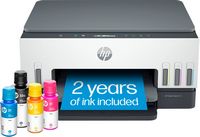 HP - Smart Tank 6001 Wireless All-In-One Supertank Inkjet Printer with up to 2 Years of Ink Inclu... - Large Front