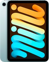 Apple - iPad mini (A17 Pro chip) - Built for Apple Intelligence - Wi-Fi 256GB - Blue - Large Front