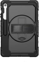 SaharaCase - Defense Series Heavy Duty Case with Hand Strap for Samsung Galaxy Tab S10 FE+ - Scor... - Large Front