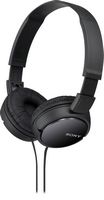 Sony - ZX Series Wired On-Ear Headphones - Black - Large Front