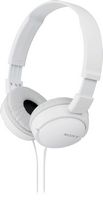 Sony - ZX Series Wired On-Ear Headphones - White - Large Front