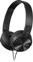 Sony - Noise-Canceling Wired On-Ear Headphones - Black - Large Front