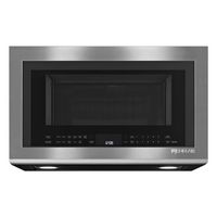JennAir - 2.0 Cu. Ft. Over-the-Range Microwave with Sensor Cooking - Stainless steel - Large Front