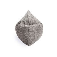 Lovesac - PillowSac in Phur - Chinchilla - Large Front