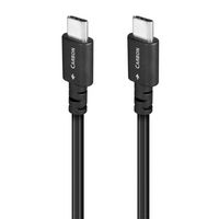 AudioQuest - Carbon USB-C > C 2.5' Digital High-Definition Audio Cable with USB-C to USB-C Connec... - Large Front