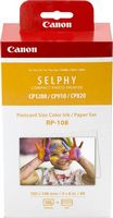 Canon - RP-108 High-Capacity Color Ink/Paper Set - Multicolor - Large Front