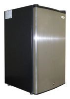 SPT - 3.0 Cu. Ft. Upright Freezer - Stainless Steel - Large Front