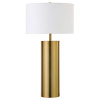 Camden&Wells - Tate Table Lamp - Brass - Large Front