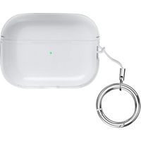 SaharaCase - Hybrid Flex Series Case for Apple AirPods Pro (2nd Generation) - Clear - Large Front
