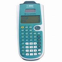 Texas Instruments - Scientific Calculator - Blue - Large Front