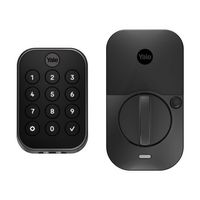 Yale - Assure Lock 2 - Smart Lock Keyless Bluetooth Deadbolt with Push Button Keypad Access - Bla... - Large Front