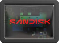 SanDisk - Extreme Fit 512GB USB-C Flash Drive - Black - Large Front