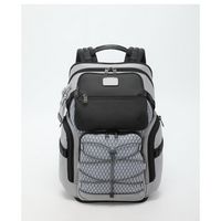 TUMI - Alpha Bravo Nomadic Backpack - Pearl Gray Mesh - Large Front