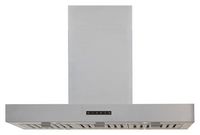 Windster Hoods - 36 inches - Convertible - Island Range Hood - Stainless Steel - Large Front