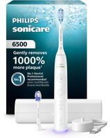Philips Sonicare - 6500 Series Rechargeable Electric Toothbrush - HX7410/10 - White - Large Front