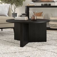 Camden&Wells - Rockwill Coffee Table - Obsidian - Large Front