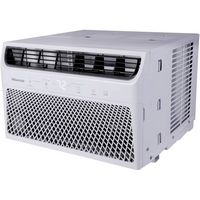 Hisense - 350 sq. ft. 8,000 BTU Smart Window Inverter Air Conditioner with Wi-fi and Remote Contr... - Large Front