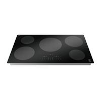 ZLINE - 36 in. Induction Cooktop with 5 burners (RCIND-36) - Black - Large Front