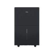 TCL - 50 Pint 4500 Sq. Ft. 7.5 Quart Bucket Capacity Smart Portable Dehumidifier with Pump, ENERG... - Large Front