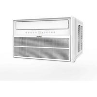 Whirlpool - 15,000 BTU Window Mounted Inverter Air Conditioner with Remote Control - White - Large Front