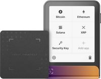 Ledger - Flex Crypto Hardware Wallet with Recovery Key - Ferro Fuchsia - Large Front