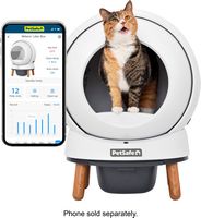 PetSafe - ScoopFree SmartSpin - White - Large Front