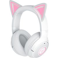 Razer - Kraken Kitty V2  Wireless Gaming Headset for PC, Mac, Mobile, and Tablet - White - Large Front