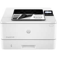 HP - LaserJet Pro 4001dn Black-and-White Laser Printer - White - Large Front