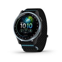 Garmin - Approach J1 Junior Golf GPS Smartwatch 43mm Anodized Aluminum - Cloud Blue Aluminum Beze... - Large Front
