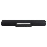 iLive - 18-inch Portable Wireless Multimedia Soundbar Speaker with LED Lights - Black - Large Front