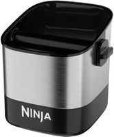 Ninja - Luxe Café Knock Box, Accessories for Espresso Machine, Non-slip Base, Holds 10 Double Sho... - Large Front