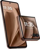 Motorola - razr+ 2025 256GB (Unlocked) - PANTONE Mocha Mousse - Large Front