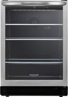 Frigidaire - 185 Can Beverage Center - Stainless Steel - Large Front