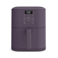 Bella - Fits-anywhere Kitchenware: 6-qt. Slim Air Fryer - Plum - Large Front