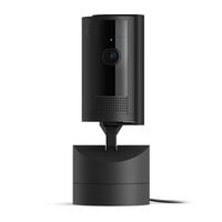 Ring - Pan-Tilt Indoor Security Cam with 360° Horizontal Pan Coverage, Live View & Two-Way Talk, ... - Large Front