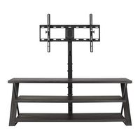 3-in-1 TV Stand for Most TVs Up to 70” - Large Front