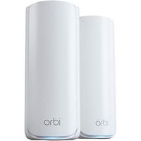 NETGEAR - Orbi 770 Series BE11000 Tri-Band Mesh Wi-Fi 7 System (2-pack) - White - Large Front