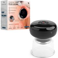 Sharper Image - Pulse Cupping Multifunction Massager, Includes 2 Cups, Air Filters, & USB-C Cable... - Large Front